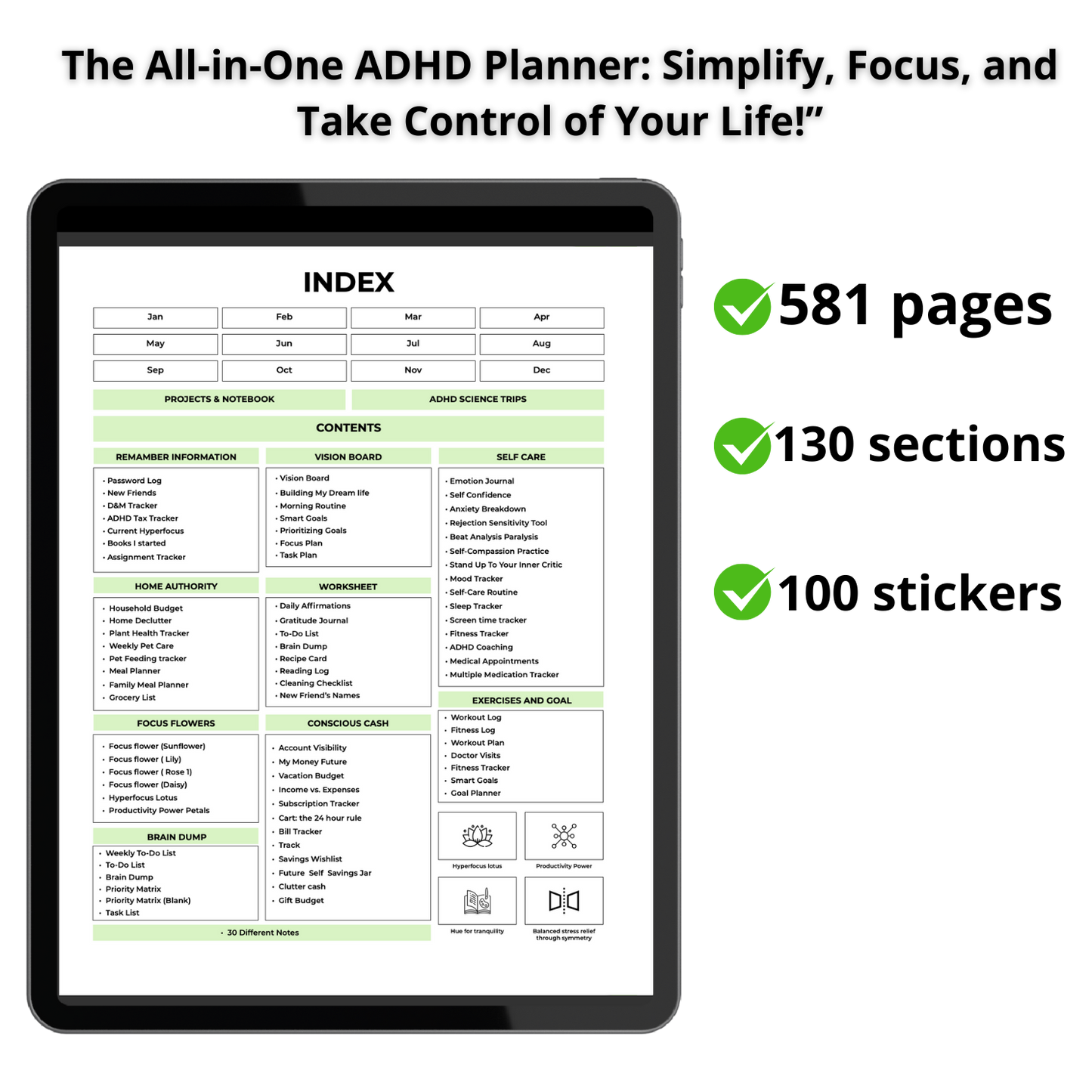 ADHD Efficiency Planner