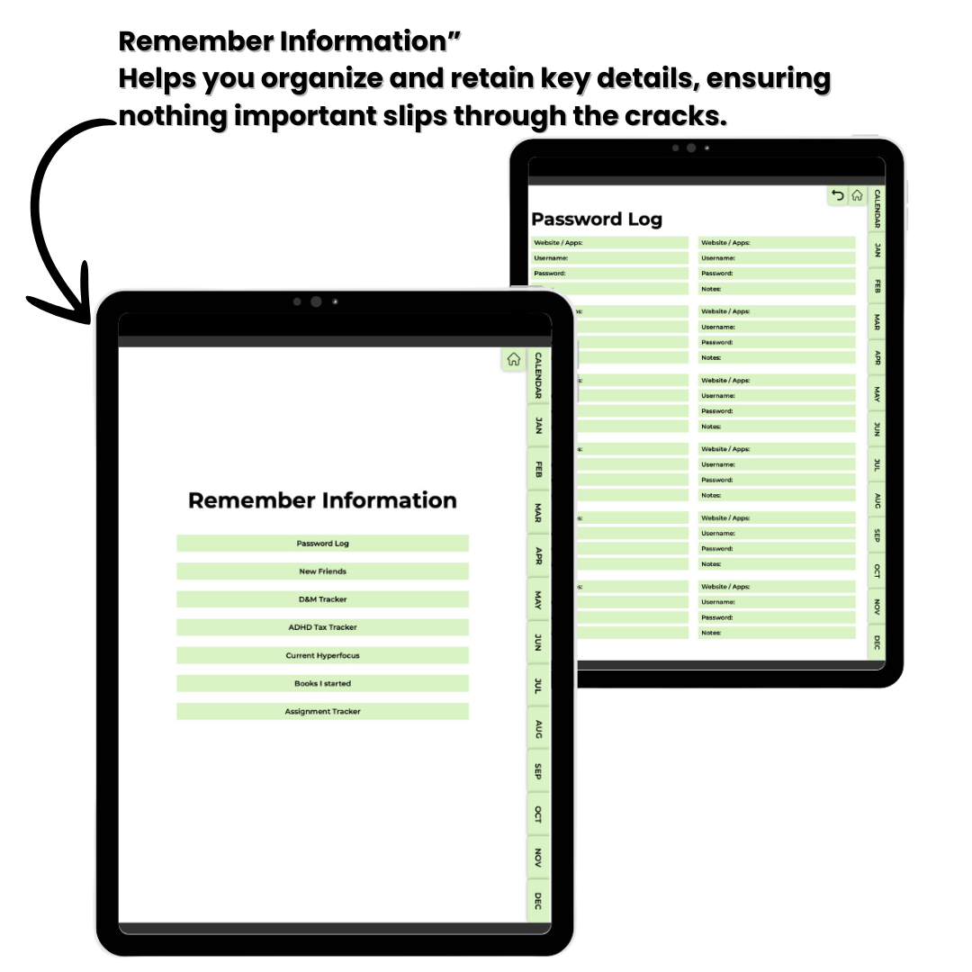 ADHD Efficiency Planner